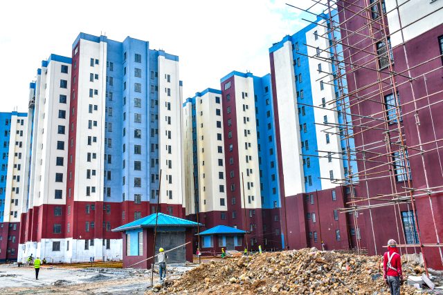 The Mukuru social housing project in Nairobi. The Mukuru social housing project in Nairobi.
